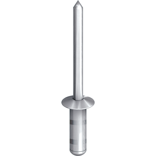 Rivet alu TP noir serrage 4.5-6.0 mm Ø4.8x10 mm : Scell-It ABD4810